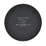 KD-1 Ultra-thin 10W Normal Charging Wireless Charger, Normal Charging, Black