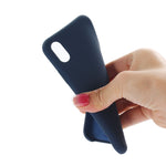 For iPhone XS Max Four Corners Full Coverage Liquid Silicone Protective Case Back Cover, For XS Max, For XS Plus, XS Max