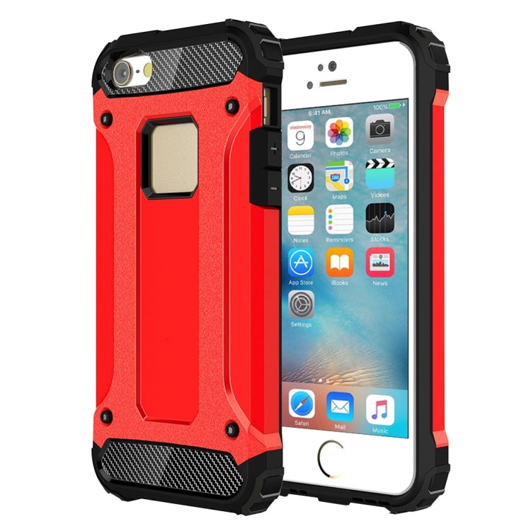 Tough Armor TPU + PC Combination Case for iPhone SE & 5 & 5s, For 5 & iPhone 5S & iPhone SE