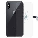 For iPhone XS Max 9H Tempered Glass Protector Back Screen Film, For XS Max