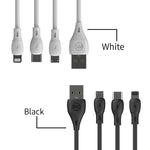 WK WDC-072 1m 2.1A Output Full Speed Series USB to 8 Pin Data Sync Charging Cable, 8 Pin
