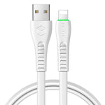 Mcdodo CA-6361 Flying Fish Series 8 Pin to USB LED Cable, Length: 1.2m