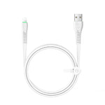 Mcdodo CA-6361 Flying Fish Series 8 Pin to USB LED Cable, Length: 1.2m