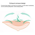 AS4 Spiral Shape Postoperative Rehabilitation Fake Breasts Silicone Breast Pad Nipple Cover 300g/Left, 300g/Left
