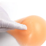 AS8 Spiral Shape Postoperative Rehabilitation Fake Breasts Silicone Breast Pad Nipple Cover 500g/Left, 500g/Left
