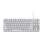 Logitech K835 Mini Mechanical Wired Keyboard, Green Shaft, Green Shaft