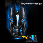 Chasing Leopard V17 USB 2400DPI Four-speed Adjustable Line Pattern Wired Optical Gaming Mouse with LED Breathing Light, Length: 1.45m, V17, V17 Jet Black