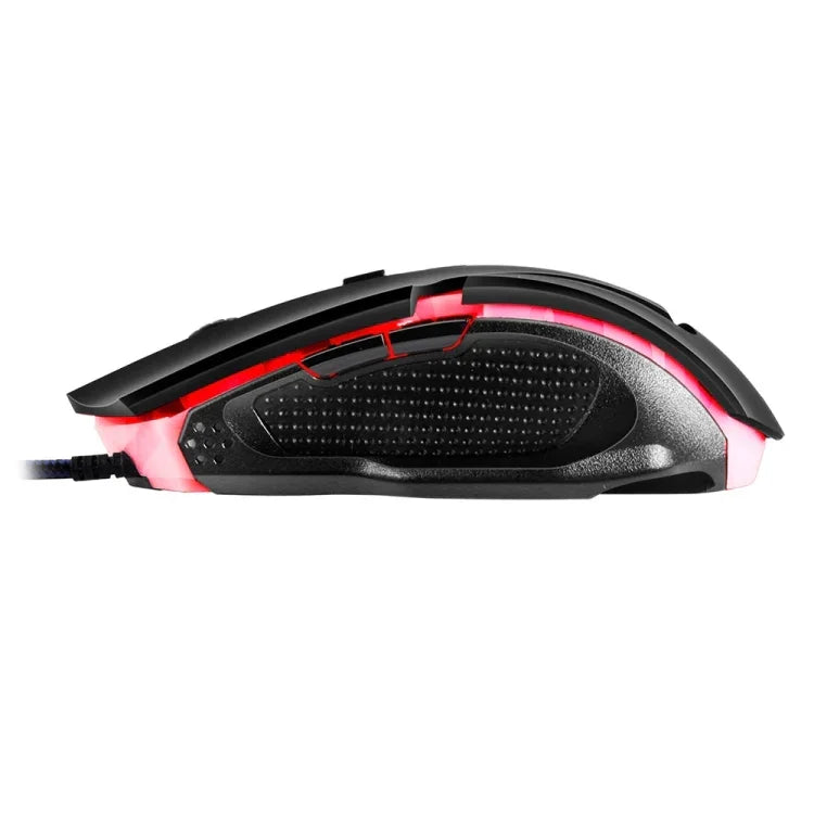 Apedra iMICE A9 High Precision Gaming Mouse LED four color controlled breathing light USB 6 Buttons 3200 DPI Wired Optical Gaming Mouse for Computer PC Laptop, iMICE A9