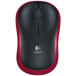 Logitech M185 2.4GHz 3-keys 1000DPI Wireless Optical Mouse, Wireless Range: 10m