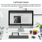 Logitech K580 Dual Modes Thin and Light Multi-device Wireless Keyboard with Phone Holder