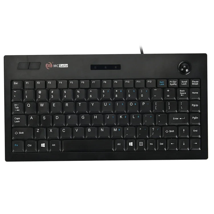 MC Saite MC-9712 Wired 88 Keys Multimedia Computer Keyboard with Trackball for Windows, MC-9712