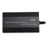 Laptop Notebook Power 100W Universal Charger with Car Charger & AC Power Adapter & 8 Power Adapters & 1 USB Port for Samsung, Sony, Asus, Acer, IBM, HP, DELL, UK Plug, AU Plug, EU Plug, UK Plug