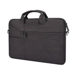 ST02S Waterproof Tear Resistance Hidden Portable Strap One-shoulder Handbag for 15.6 inch Laptops, with Suitcase Belt, ST02S 15.6 inch Black, ST02S 15.6 inch Dark Gray, ST02S 15.6 inch Pink, ST02S 15.6 inch Light Grey, ST02S 15.6 inch Navy Blue