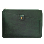 Universal Genuine Leather Business Laptop Tablet Zipper Bag For 13.3 inch and Below, 13.3 inch