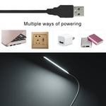 LED Desk Lamp 8W Folding Adjustable USB Charging Eye Protection Table Lamp, USB Charge Version, USB Charge Version(Black), USB Charge Version(White)