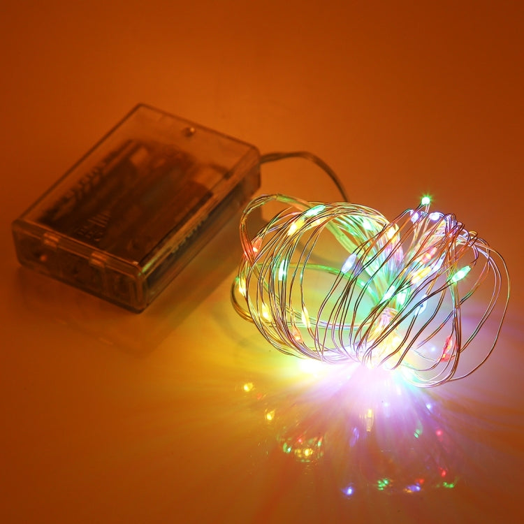 50 LEDs SMD 0603 3 x AA Batteries Box Fairy Lamp Decorative Light, DC 5V, 5m Colorful Light, 5m Pink Light, 5m Green Light, 5m Purple Light, 5m Red Light, 5m White Light, 5m Warm White, 5m Yellow Light, 5m Blue Light