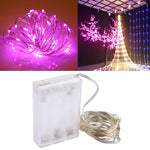 50 LEDs SMD 0603 3 x AA Batteries Box Fairy Lamp Decorative Light, DC 5V, 5m Colorful Light, 5m Pink Light, 5m Green Light, 5m Purple Light, 5m Red Light, 5m White Light, 5m Warm White, 5m Yellow Light, 5m Blue Light