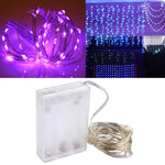 50 LEDs SMD 0603 3 x AA Batteries Box Fairy Lamp Decorative Light, DC 5V, 5m Colorful Light, 5m Pink Light, 5m Green Light, 5m Purple Light, 5m Red Light, 5m White Light, 5m Warm White, 5m Yellow Light, 5m Blue Light