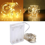 50 LEDs SMD 0603 3 x AA Batteries Box Fairy Lamp Decorative Light, DC 5V, 5m Colorful Light, 5m Pink Light, 5m Green Light, 5m Purple Light, 5m Red Light, 5m White Light, 5m Warm White, 5m Yellow Light, 5m Blue Light