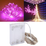 100 LEDs SMD 06033 x AA Batteries Box Fairy Lamp Decorative Light, DC 5V, 10m Red Light, 10m White Light, 10m Warm White, 10m Yellow Light, 10m Blue Light, 10m Colorful Light, 10m Pink Light, 10m Green Light, 10m Purple Light