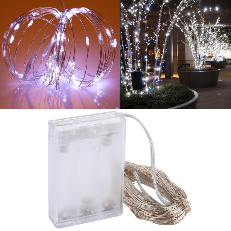 100 LEDs SMD 06033 x AA Batteries Box Fairy Lamp Decorative Light, DC 5V, 10m Red Light, 10m White Light, 10m Warm White, 10m Yellow Light, 10m Blue Light, 10m Colorful Light, 10m Pink Light, 10m Green Light, 10m Purple Light