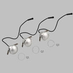 3W LED Embedded Polarized Buried Lamp IP67 Waterproof Turtle Shell Lamp Outdoor Garden Lawn Lamp, Warm Light 3000K Q3 Three-way Light, Warm Light 3000K Q3