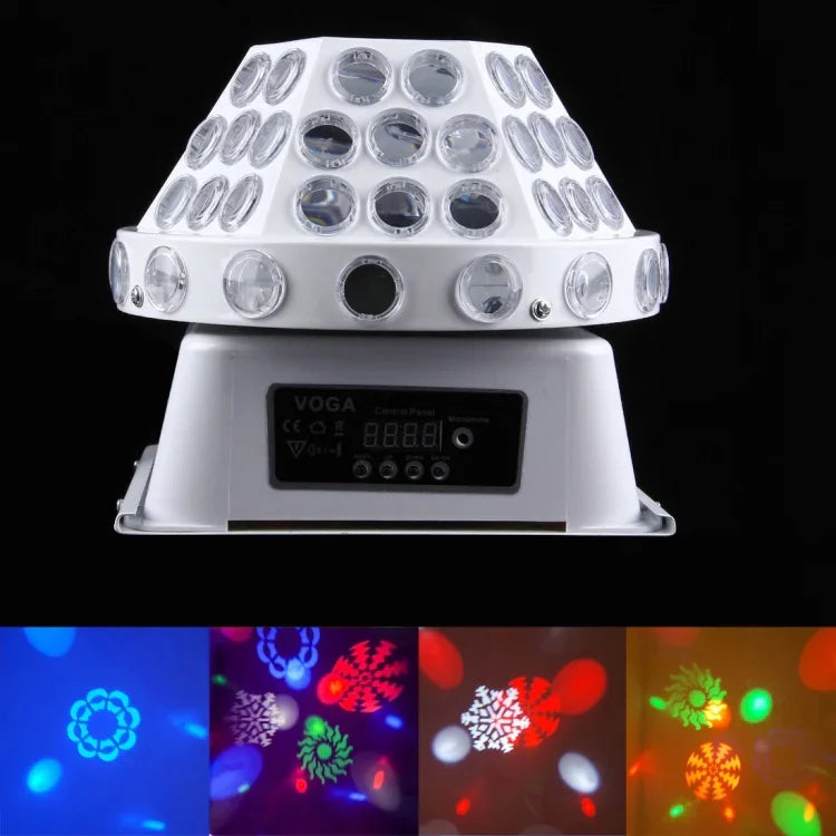 Master / Slave / DMX512 / Auto Run / Sound Control Modes, AC 220V