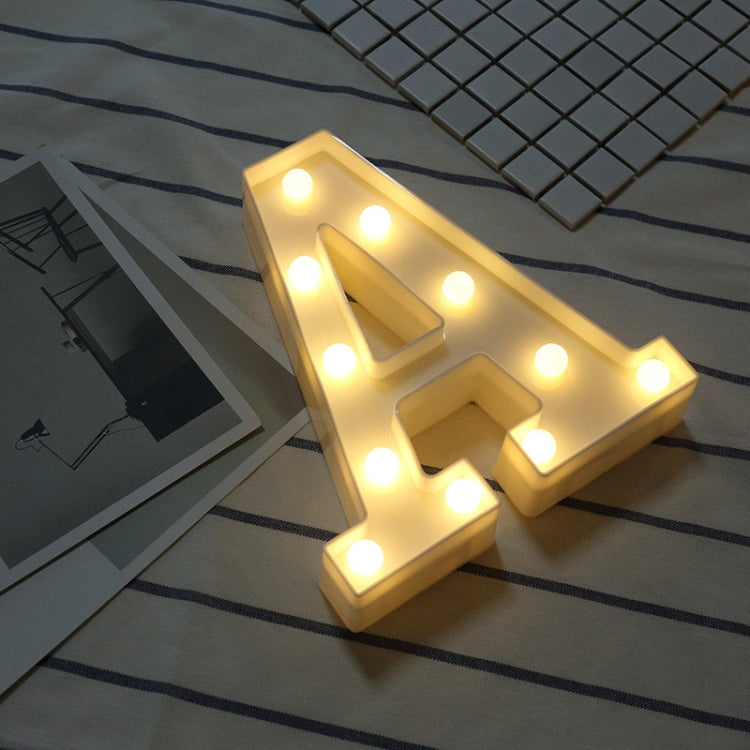Dry Battery Powered Warm White Standing Hanging LED Holiday Light, A, N, O, B, P, C, Q, D, E, R, F, G, T, U, I, V, J, W, K, X, L, Z, M