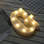 Dry Battery Powered Warm White Standing Hanging LED Holiday Light, N, A, B, O, C, P, D, Q, E, R, F, G, T, U, I, V, W, J, X, K, L, M, Z