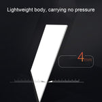 Ultra-thin A4 Size Portable USB LED Artcraft Tracing Light Box Copy Board for Artists Drawing Sketching Animation and X-ray Viewing, No Brightness Control