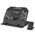 T3 Multi-function Hollow Design Cooling Bracket with 10-Level Adjustable Angle for Notebook,  MacBook, iPad, Mobile Phones, T3 (Blue), T3 (White), T3 (Black), T3 (Pink)