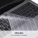 ENKAY TPU Keyboard Protector Cover for MacBook Pro 13.3 inch without Touch Bar A1708 / MacBook 12 2015 A1534, Europe Version, For 2016 MacBook Pro