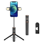 Bluetooth Remote Control Dual Fill Light Tripod Selfie Stick, Dual Fill Light (Red), Dual Fill Light (Yellow), Dual Fill Light (Black), Dual Fill Light (Green)