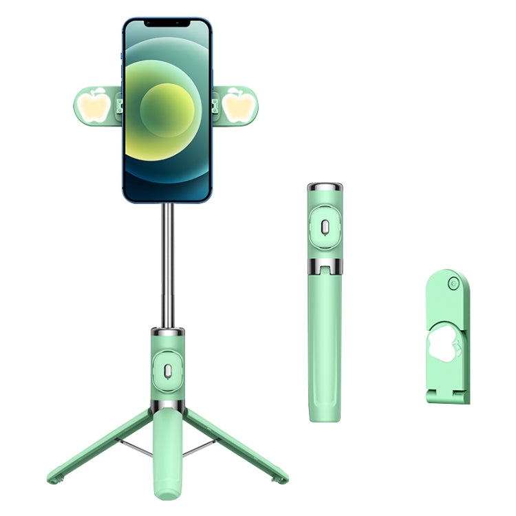 Bluetooth Remote Control Dual Fill Light Tripod Selfie Stick, Dual Fill Light (Red), Dual Fill Light (Yellow), Dual Fill Light (Black), Dual Fill Light (Green)