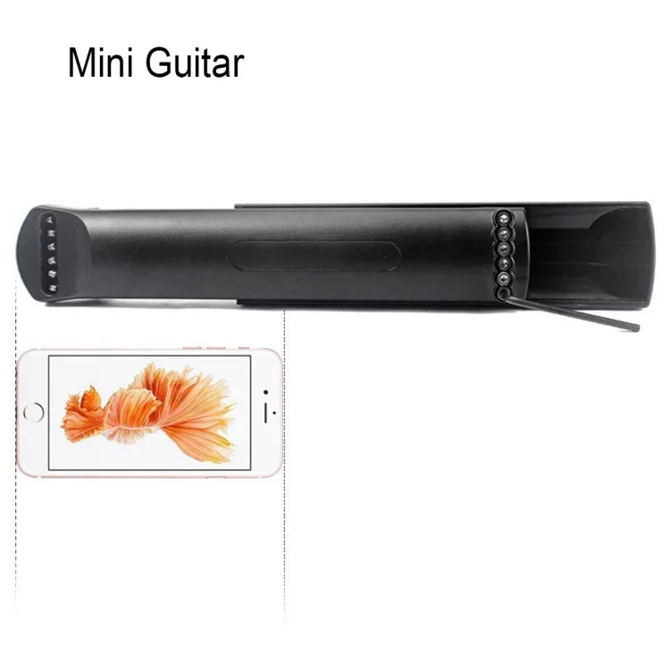 6 Fret Portable Pocket Guitar Practice Tool Gadget for Beginner Chord Fingering Practice Tool, 6 Fret Fingering Practice Tool