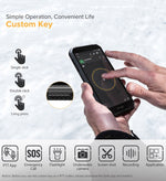 IP68/IP69K Waterproof Dustproof Shockproof, Face Identification, 4000mAh Battery, 5.0 inch Android 9.0 MTK6580A/W Quad Core up to 1.3GHz, Network: 3G, Armor X6 2GB+16GB