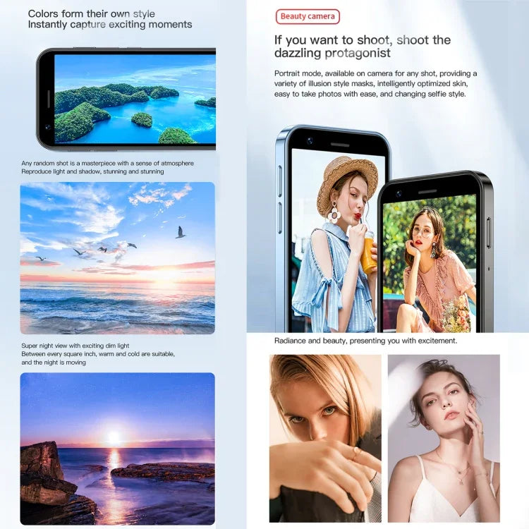 SOYES XS16, 2GB+16GB, 3.0 inch Android 10.0 MTK6737 Quad Core, Bluetooth, WiFi, Network: 4G, Dual SIM, Support Google Play Store, 2GB+16GB
