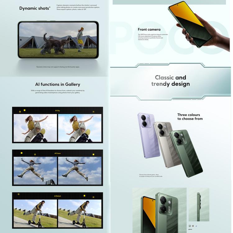 Xiaomi POCO M7 Pro 5G Global, 8GB+256GB, In-screen Fingerprint, 6.67 inch Xiaomi HyperOS 2 MediaTek Dimensity 7025-Ultra Octa Core, NFC, Network: 5G, 8GB+256GB