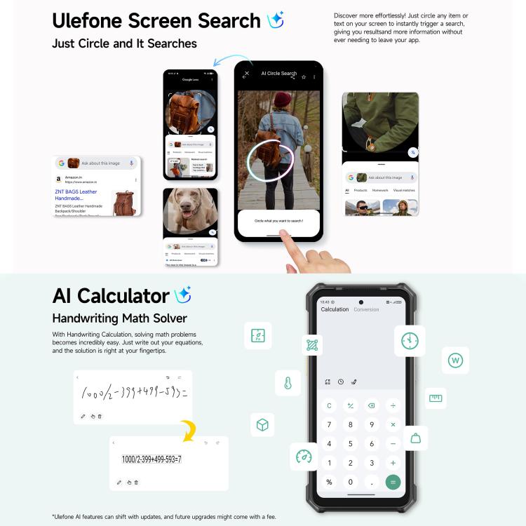 Ulefone RugKing 5 Pro Rugged Phone, Side Fingerprint, 20000mAh Battery, 6.78 inch Android 16 Unisoc T7250 Octa Core, Network: 4G, NFC, OTG, RugKing 5 Pro, 8GB+256GB