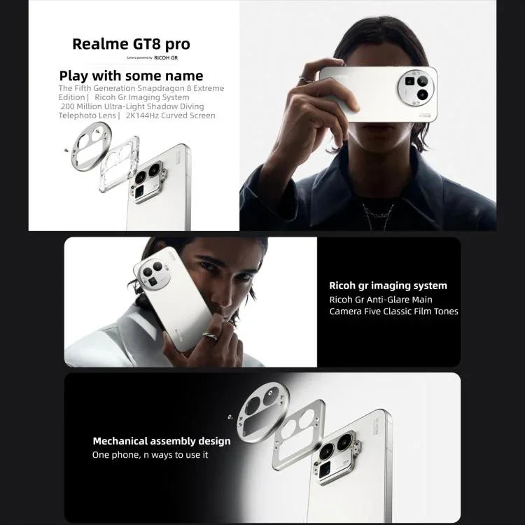 Realme GT8 Pro, 12GB+256GB, 6.79 inch Realme UI 7.0 Snapdragon 8 Elite Gen 5 Octa Core, NFC, Network: 5G, 12GB+256GB, Realme GT8 Pro, 12GB+256GB