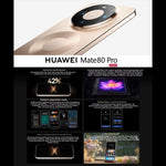 HUAWEI Mate 80 Pro, 12GB+512GB, Side Fingerprint Identification, 6.75 inch HarmonyOS 6.0 Kirin 9030, NFC, OTG, Not Support Google Play, 12GB+512GB