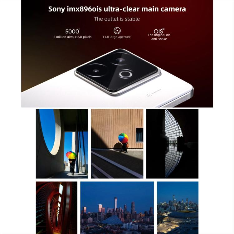 Realme GT7, 12GB+256GB, 6.8 inch Android 15 / Realme UI 6.0 MediaTek Dimensity 9400+ Octa Core, NFC, Network: 5G, Support Google Play, 12GB+256GB