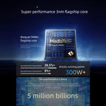 Realme GT7, 12GB+256GB, 6.8 inch Android 15 / Realme UI 6.0 MediaTek Dimensity 9400+ Octa Core, NFC, Network: 5G, Support Google Play, 12GB+512GB