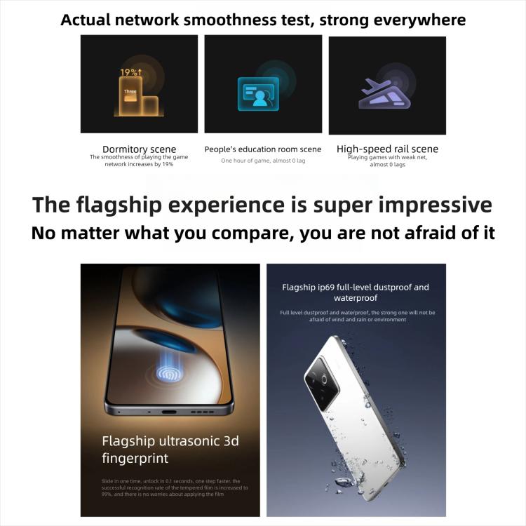 Realme GT7, 16GB+512GB, 6.8 inch Android 15 / Realme UI 6.0 MediaTek Dimensity 9400+ Octa Core, NFC, Network: 5G, Support Google Play, 16GB+512GB