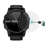 ENKAY Hat-Prince for 39mm Diameter Circular Dial Smart Watch 0.2mm 9H Surface Hardness 2.15D Curved Explosion-proof Tempered Glass Screen Film
