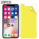 25 PCS For iPhone X / XS Soft TPU Full Coverage Front Screen Protector, For iPhone X / XS(25 PCS)
