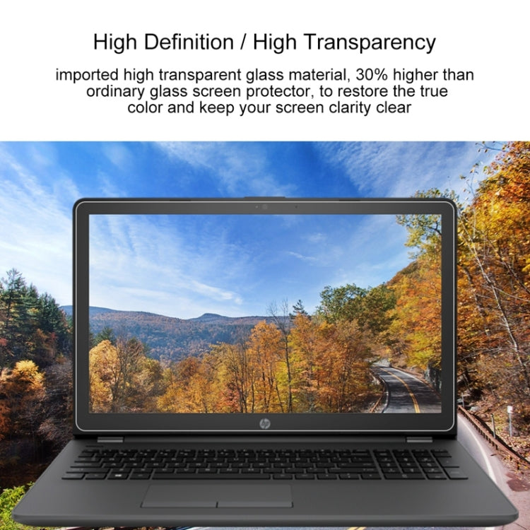 Laptop Screen HD Tempered Glass Protective Film for HP 255 G6 Notebook PC (ENERGY STAR) 15.6 inch, For HP 255 G6 Notebook PC (ENERGY STAR) 15.6 inch