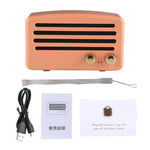 Built-in MIC, Support Hands-free Calls & TF Card & AUX IN & FM, Bluetooth Distance: 10m