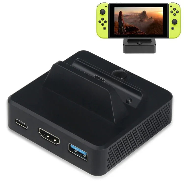 Multi-function Video Base Converter Station with Holder for Switch, Converter Station