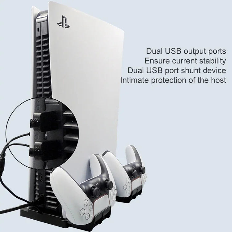 iplay HBP-269 For PS5 De / UHD Charging Stand Vertical Base Holder With Handle Charger, iPega HBP-269